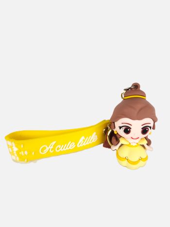 Porte-Clés Figurine BELLE "La Belle et la Bête" Disney Princess Style Kawaii