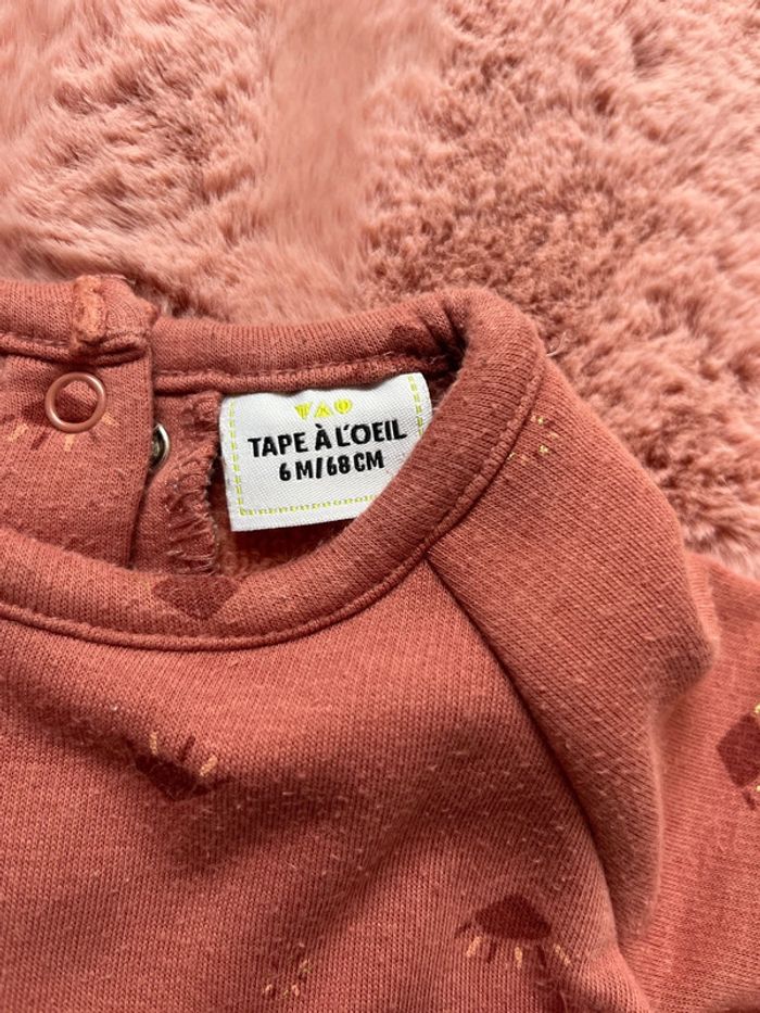 Robe molletonnée bébé fille 6 mois - photo numéro 3