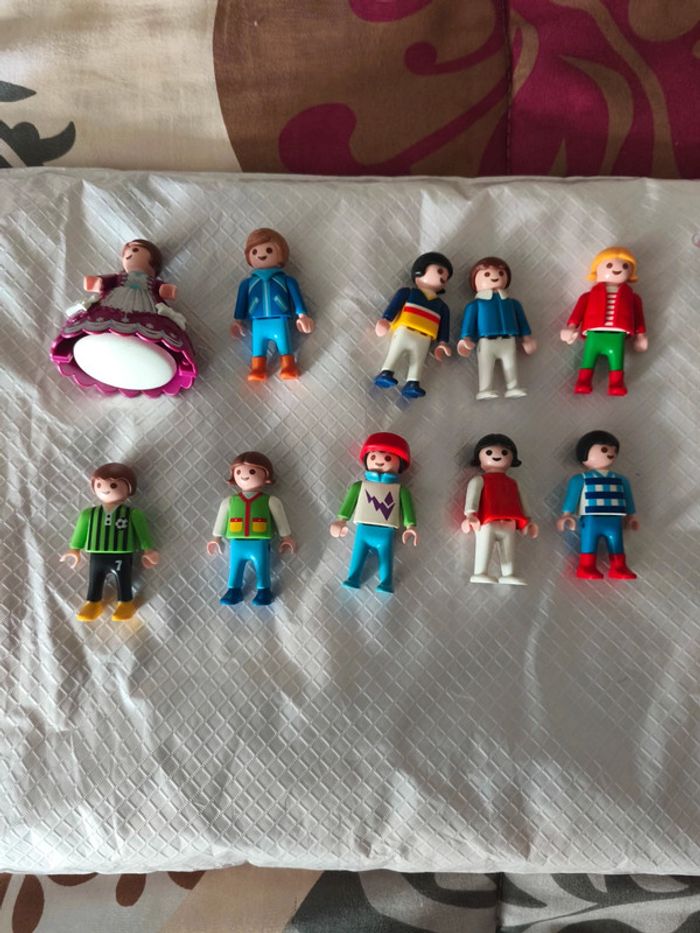 Lot 3 Enfants Playmobil