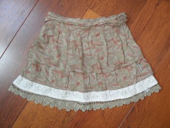 Jupe fille à volants, Prémaman, 4 ans