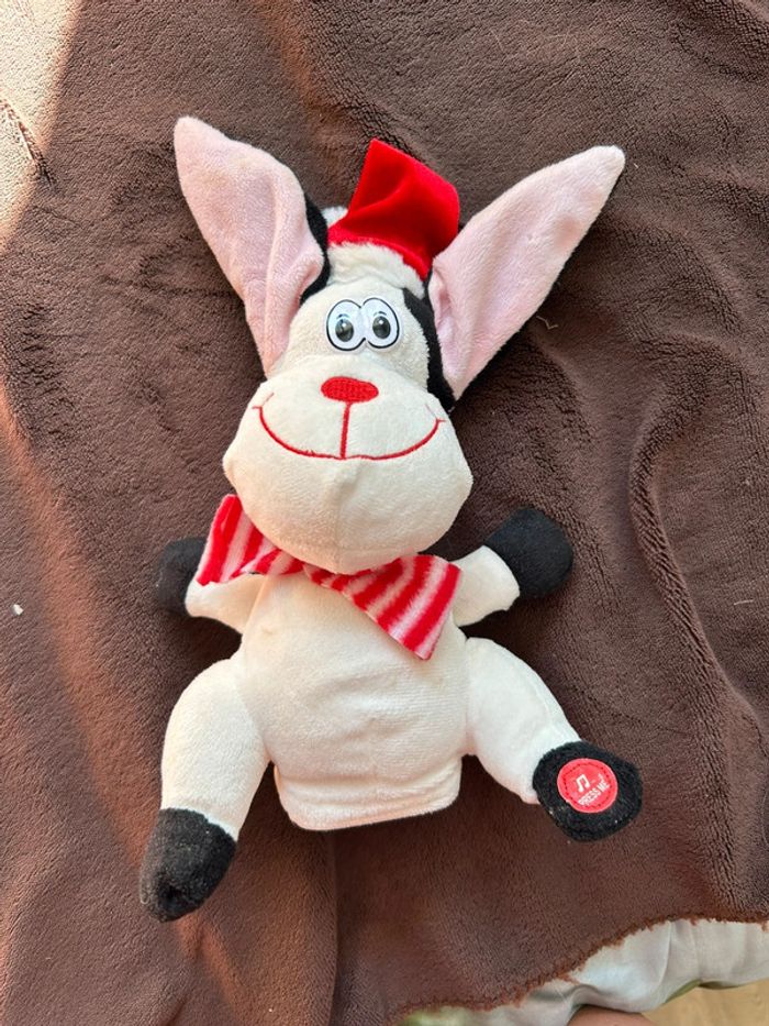 Peluche de Noël qui chante et danse - photo numéro 2