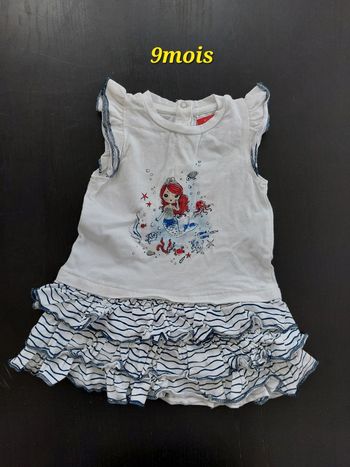 Jolie 👗 été 👧 9mois 💯% coton