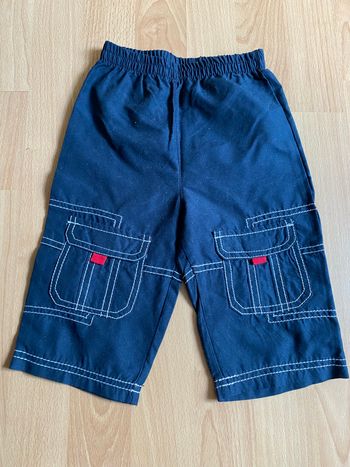 Beau pantalon bleu marine T. 12 mois garçon TBE