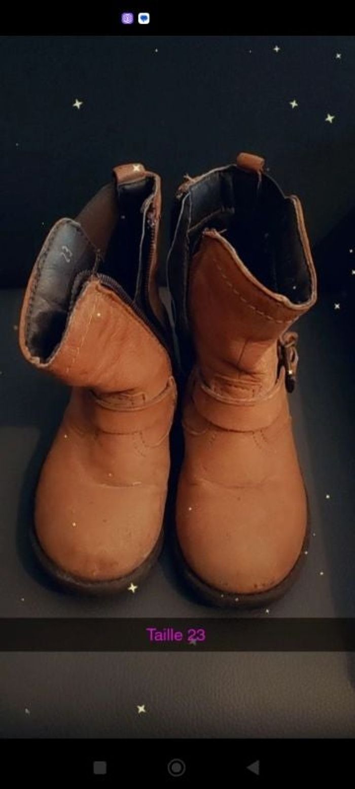 Bottes taille 23