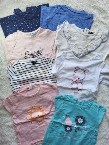 T-shirts 6 mois
