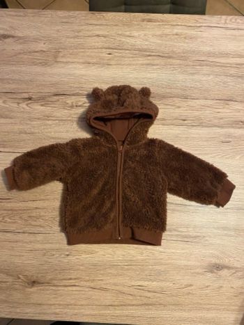 Veste à capuche polaire 6 mois kimbaloo