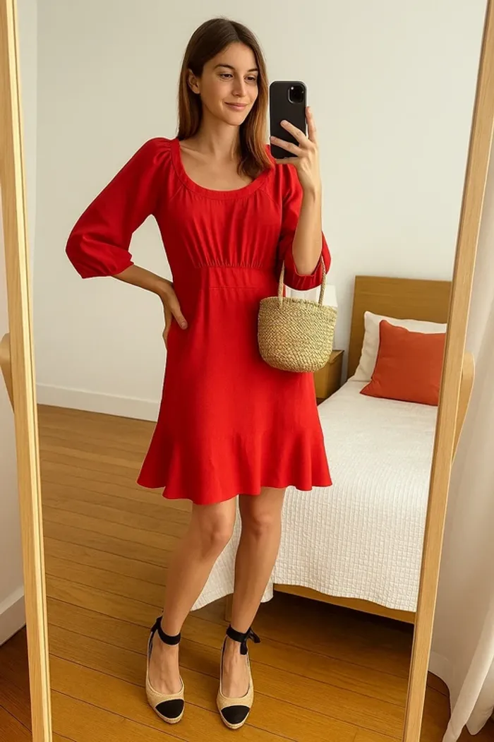 Robe Stella corail Ba&sh taille 1 - photo numéro 8