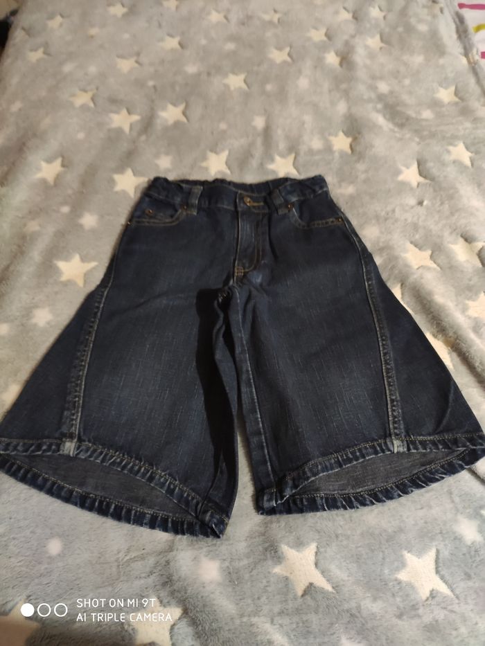 Lot de 2 jeans et 2 jupes culottes fille taille 3 ans - photo numéro 4