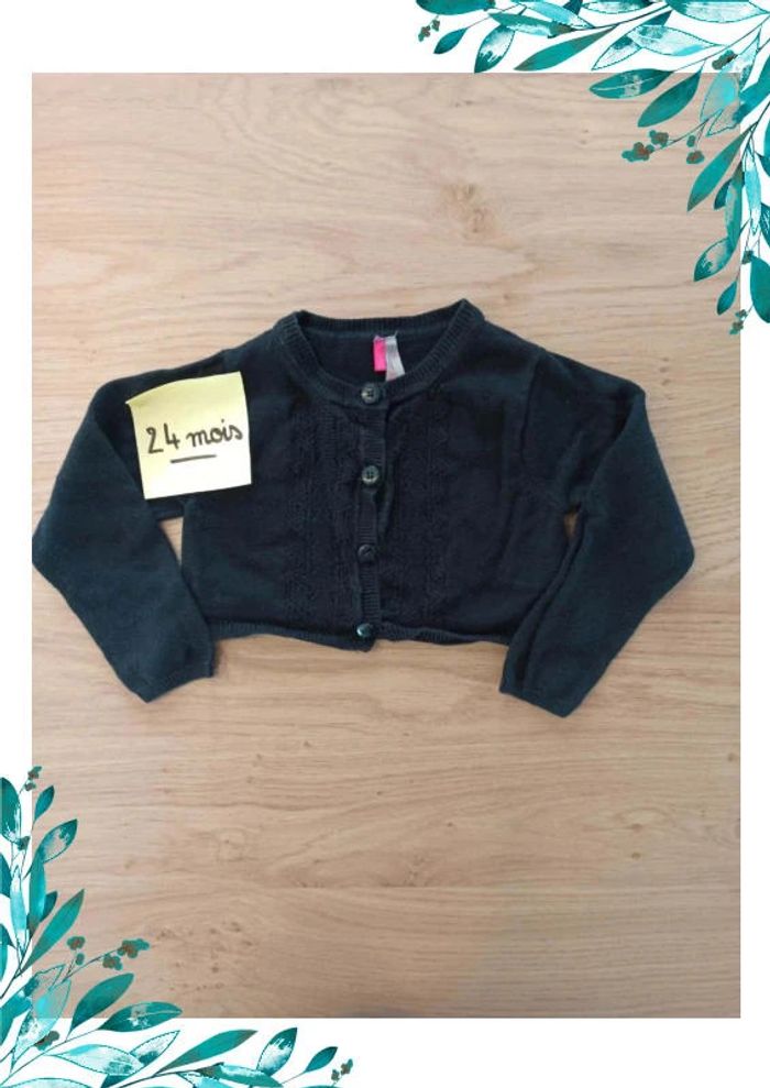 Boléro fille 24 mois