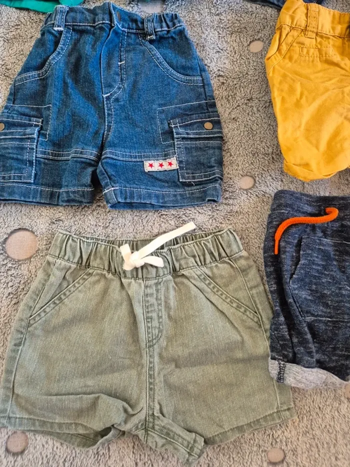 Lot 6 shorts 9 mois - photo numéro 3