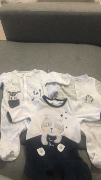 Pyjama gémo 3 mois