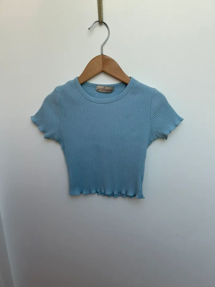 Petit haut extensible fille 6 ans papillon
