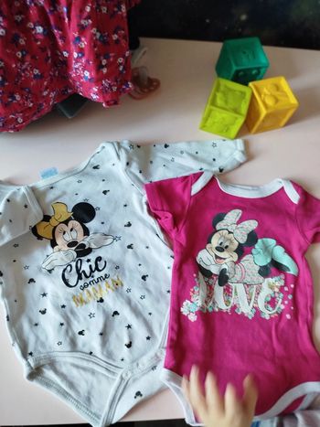 Lot bodies Disney 🪷 6 mois