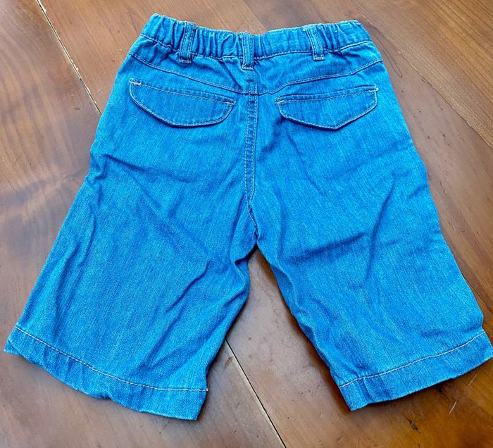 Bermuda en jean Vertbaudet 4 ans - photo numéro 3