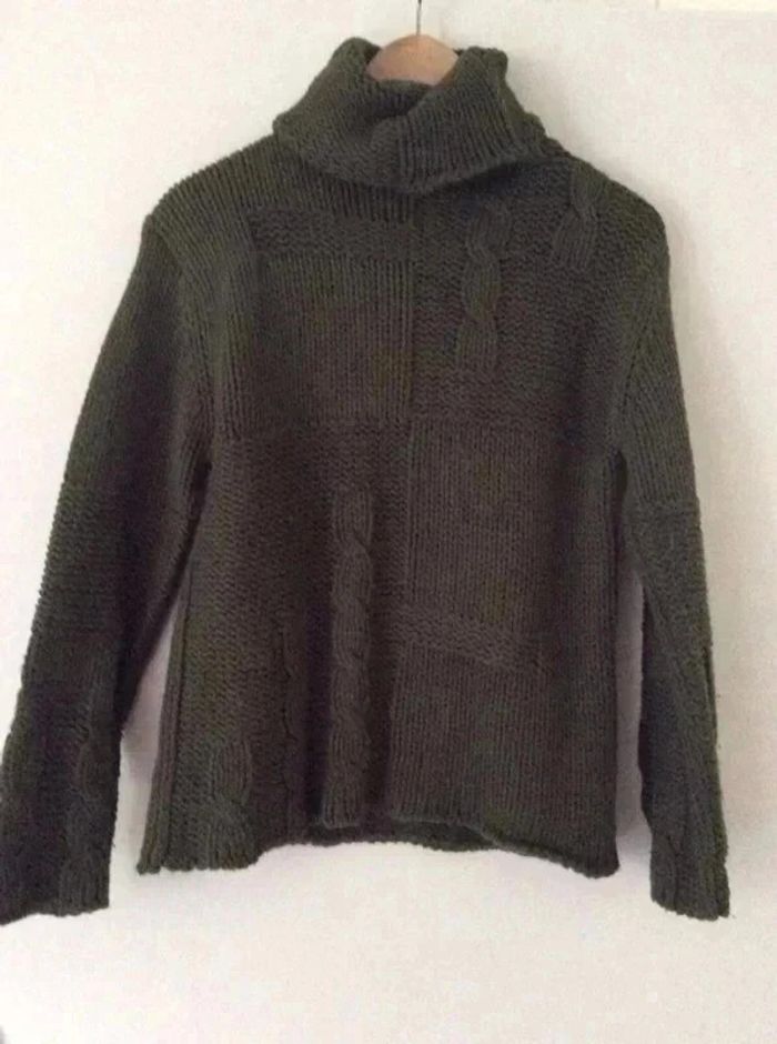Pull kaki vintage