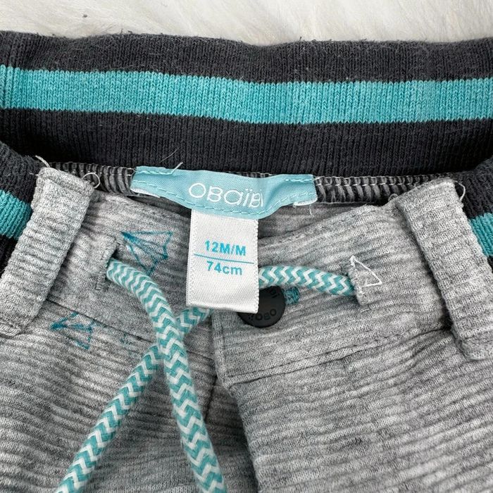 "Pantalon jogging Obaïbi avion 12 mois TBE (6€) " - photo numéro 3