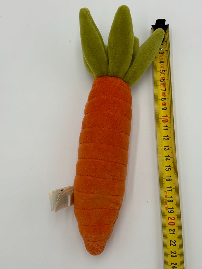 Peluche Carotte Jellycat - très bon état - photo numéro 3