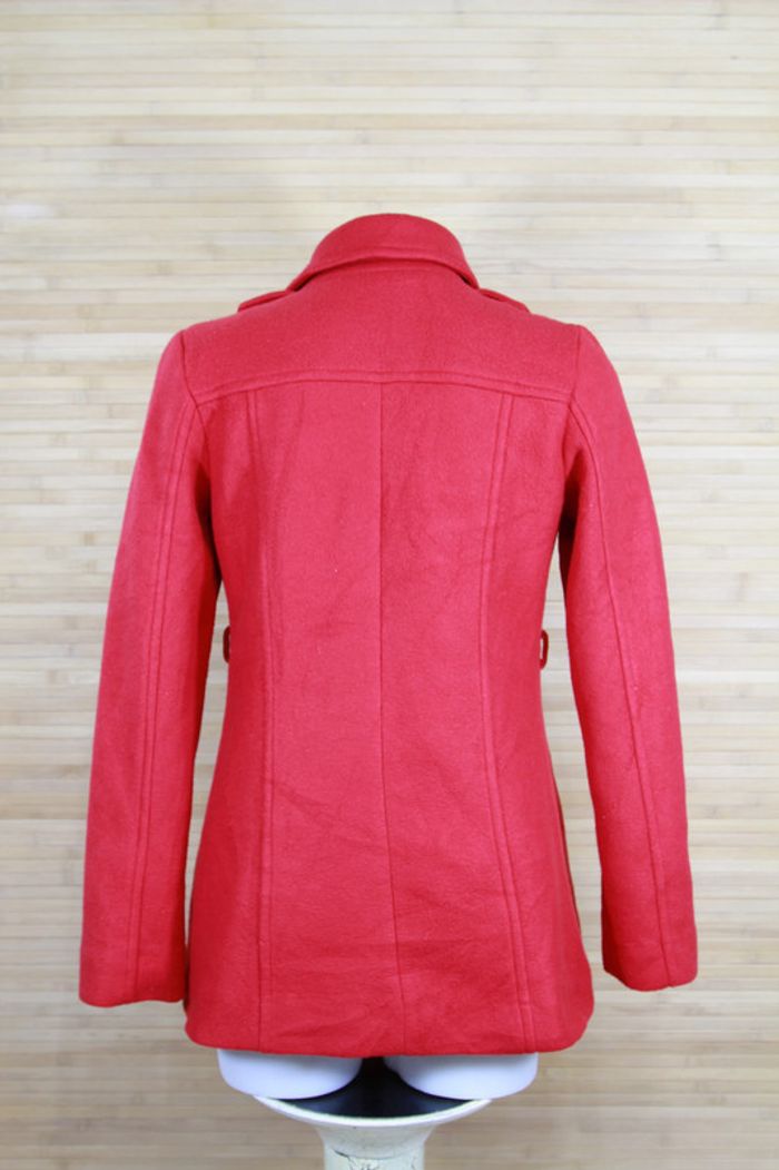 Manteau rouge femme taille M - photo numéro 4
