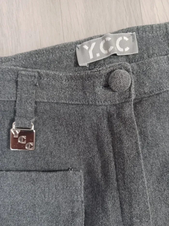 Pantalon effet velour enfant 14 ans - photo numéro 3