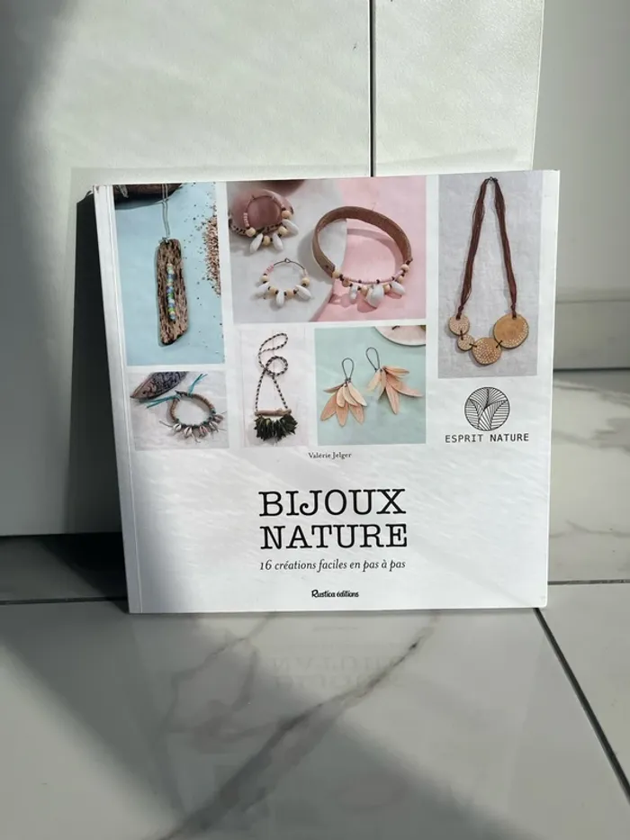 Livre créations bijoux nature