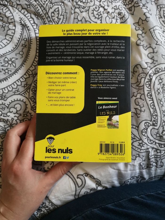 Livre organiser son mariage pour les nuls - photo numéro 2