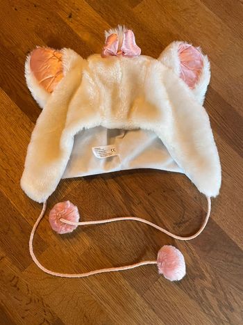 Bonnet Chapeau à capuche Marie dans les aristochats Disneyland Paris Disney