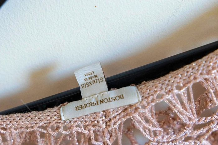 C50 cardigan rose Boston Proper XS/S - photo numéro 3