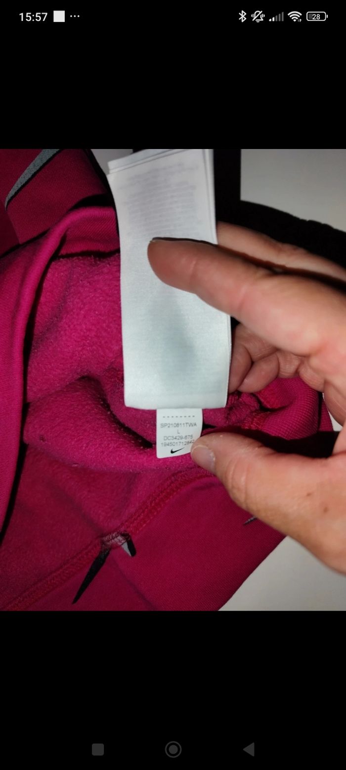 Pull Nike fille taille L - photo numéro 5