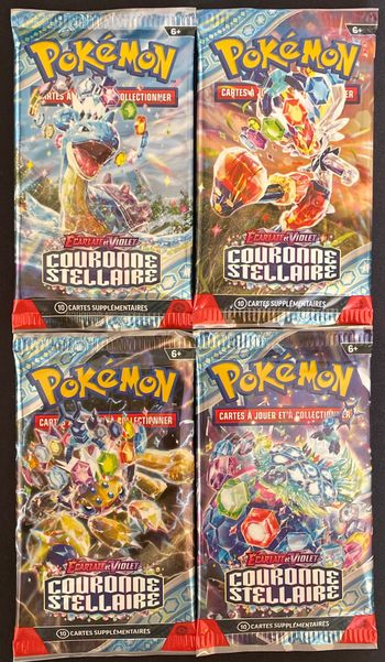 🎴 Artset Pokémon Couronne Stellaire EV07 - booster en loose 🎴