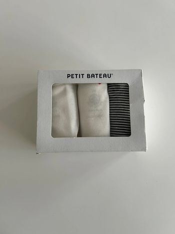 Lot de 3 culottes Petit Bateau Neuf t.XXS
