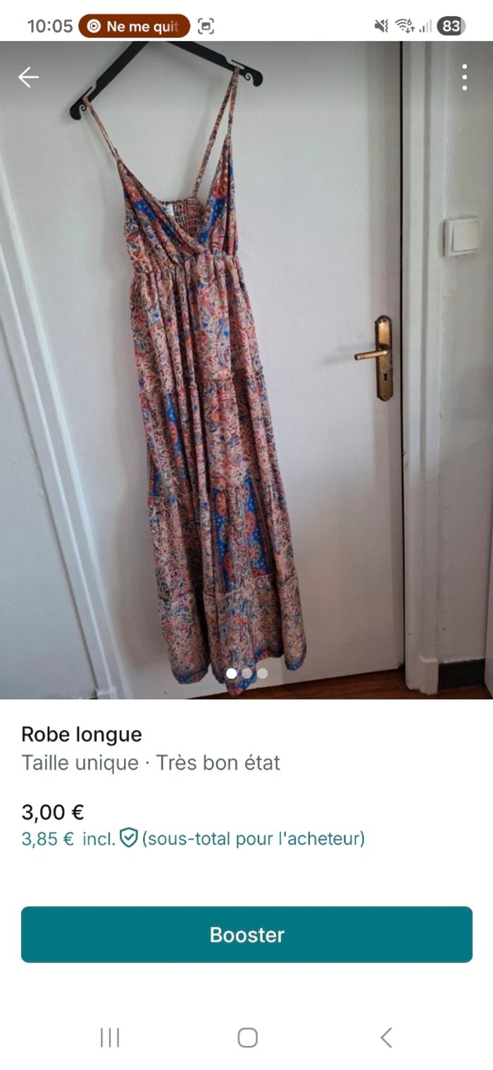 Lot de robe longue famme - photo numéro 4