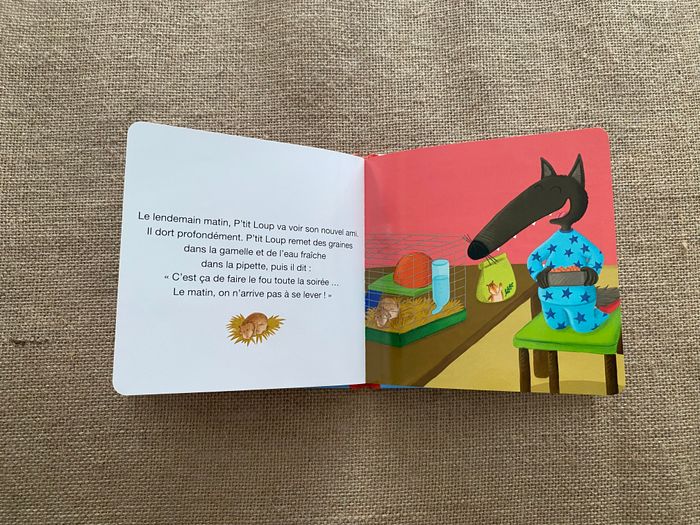 Livre p'tit loup a un animal de compagnie Auzou - photo numéro 10