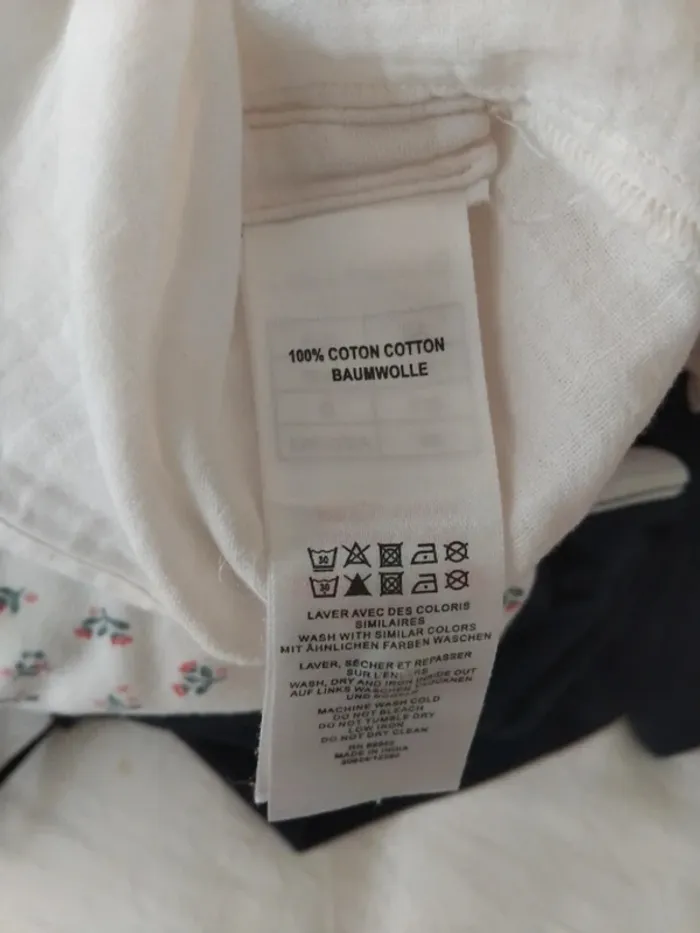 Blouse Cyrillus t6ans 100%coton - photo numéro 10