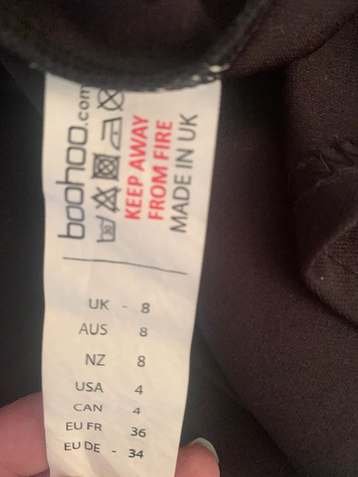 Robe noire été Boohoo taille 36 - photo numéro 11