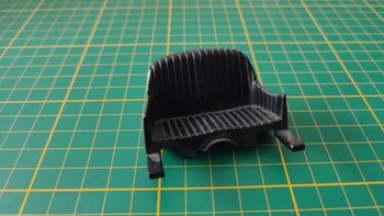 Banquette siège pièce détachée miniature Burago Bburago Alfa Romeo 2300 Monza 1934 1/18 1/18e 1/18èm