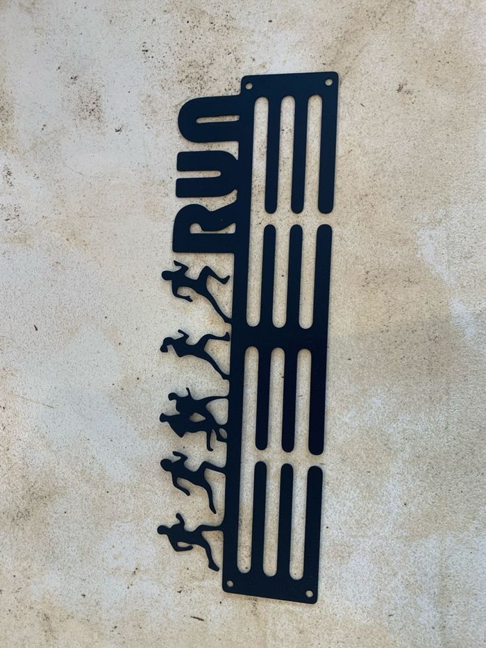 Porte-médailles mural – Course à pied / Running 🏃‍♀️ - photo numéro 5