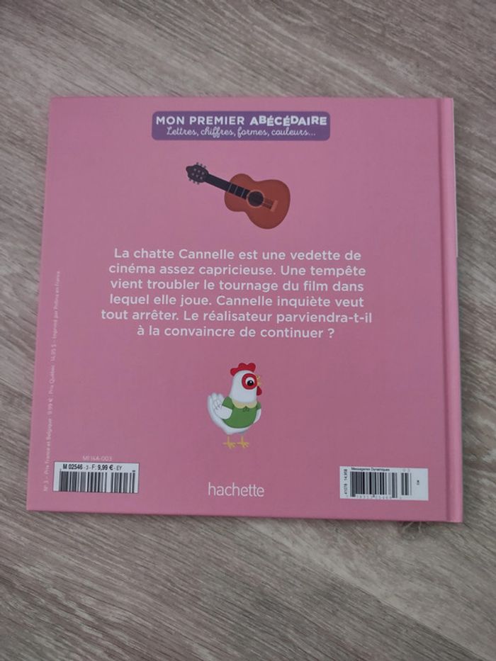 Livre mon premier abécédaire Découvre la lettre C avec Cannelle la chatte - photo numéro 3