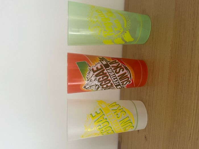 3 gobelets Reggae Sun Ska