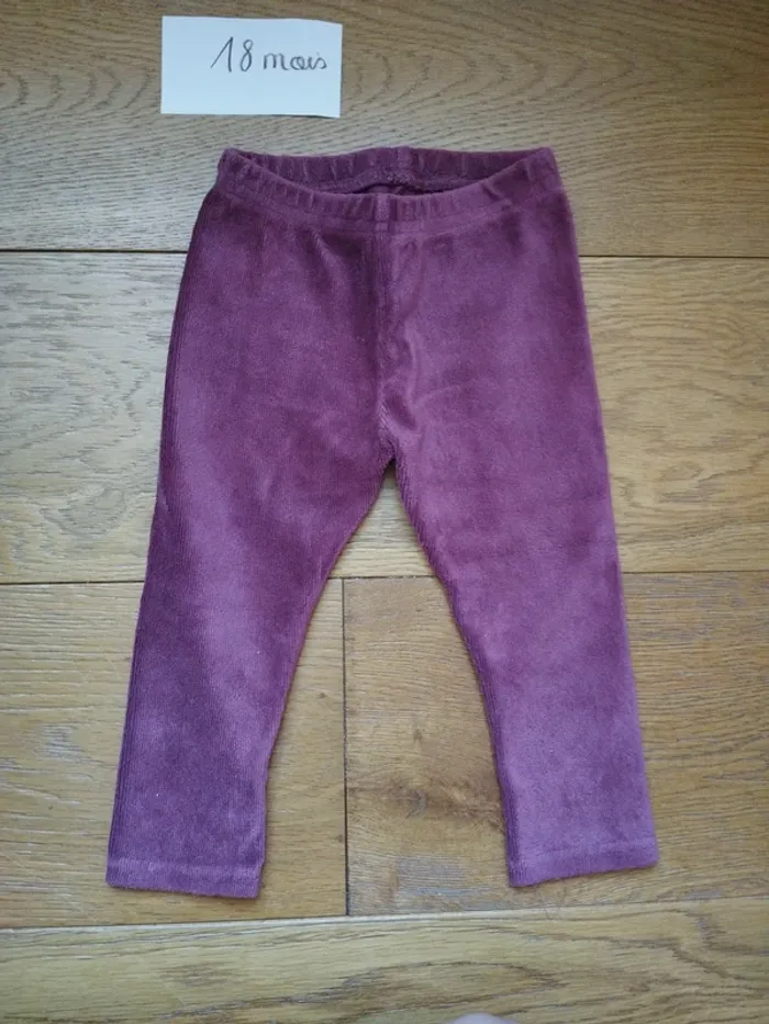 Legging velours