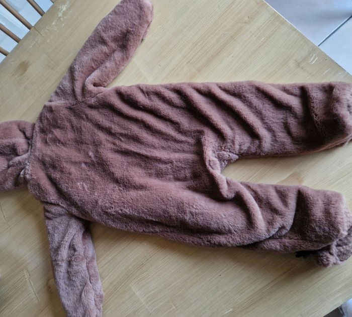 Déguisemenr combinaison cerf de Noël en fourrure bien chaude - photo numéro 5