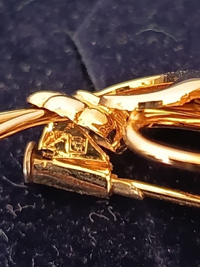 Broche plaqué or. - photo numéro 6