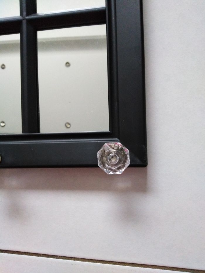 Miroir en forme d'arche noir - photo numéro 4