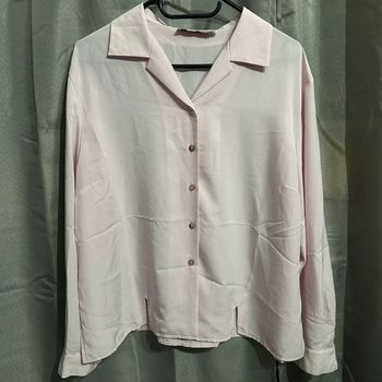 Chemisier fluide, rose pâle, PierBé - 46/3XL