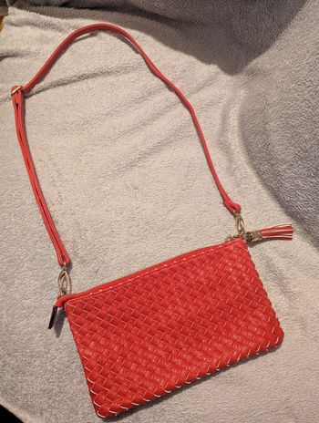 Sac bandoulière rouge neuf