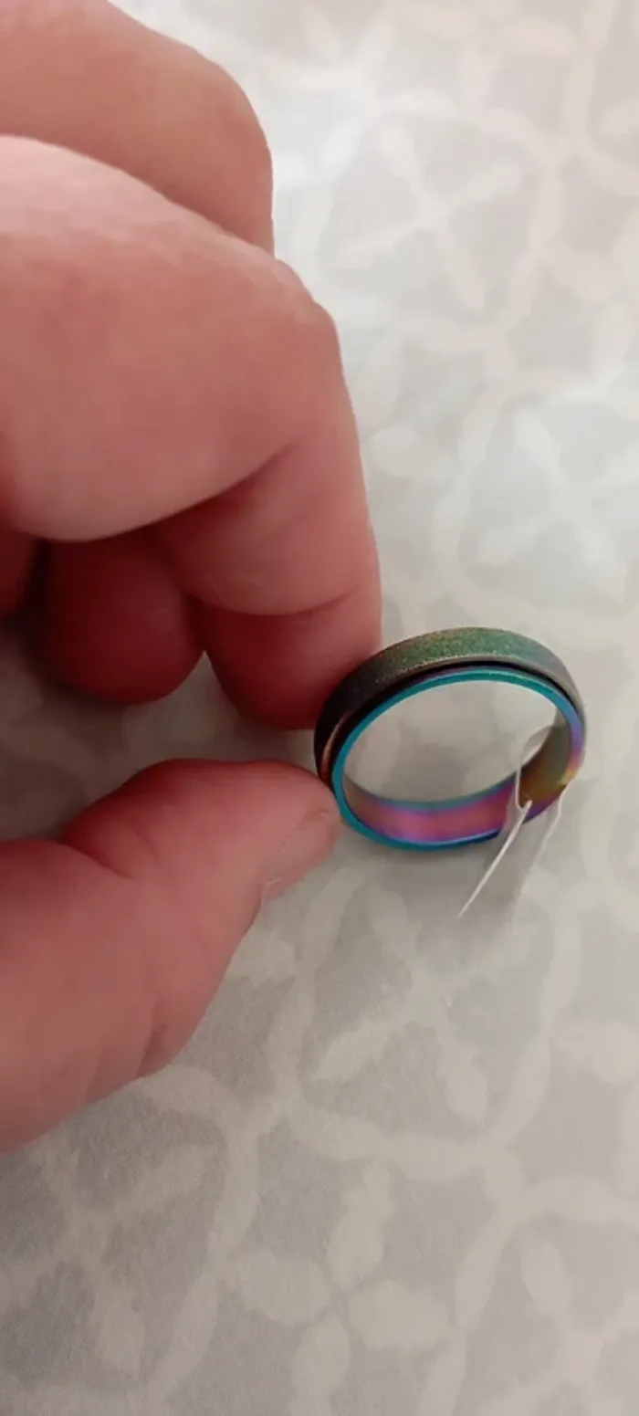 Bague rotative femme taille 13 Shein neuve - photo numéro 3