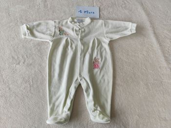 Pyjama garçon natalys 1 mois