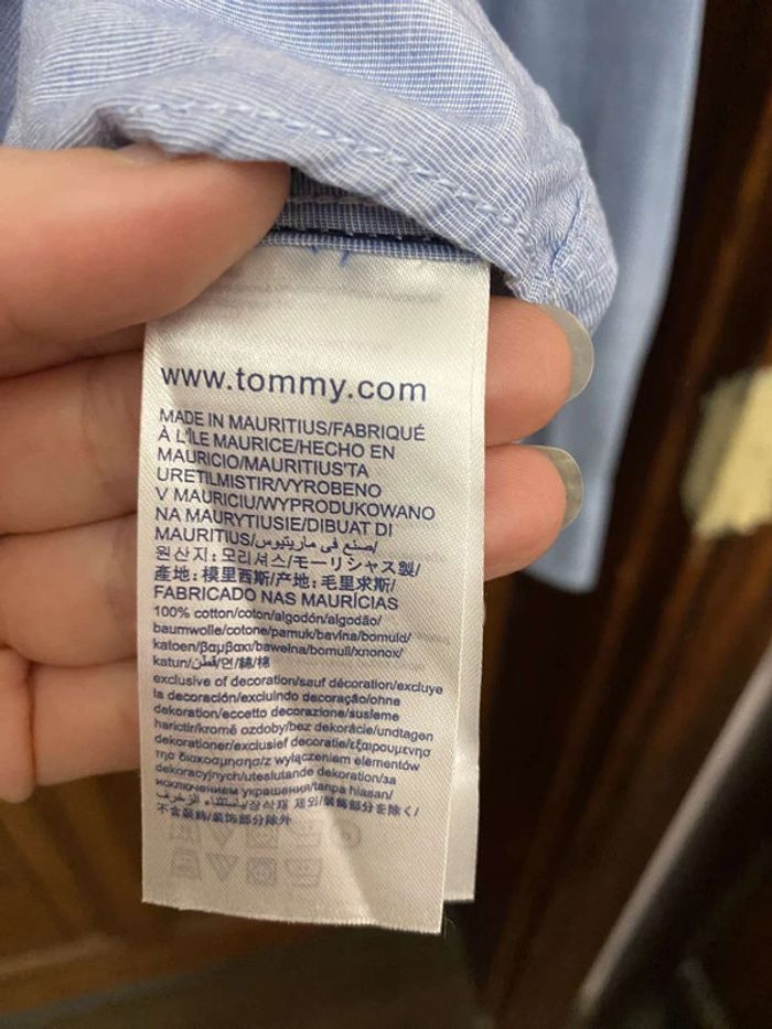 Chemise tommy Hilfiger taille M - photo numéro 7