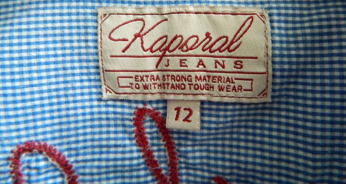 Chemise manches courtes T 12 ans "Kaporal" - photo numéro 3