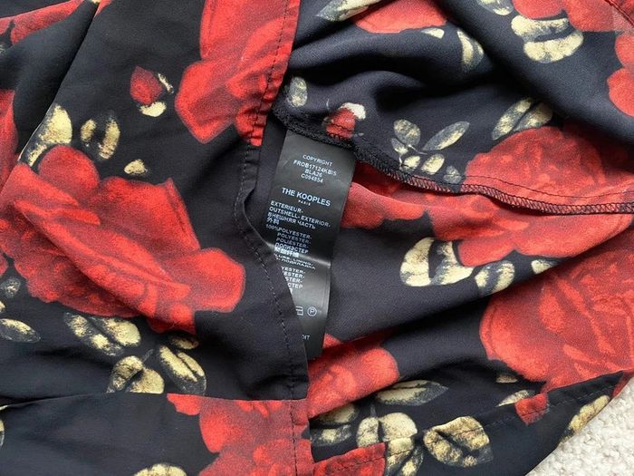 Robe d’été rose rouge The Kooples 🌻 - photo numéro 3