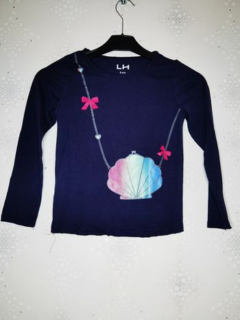 D4146 - tee-shirt fille 8 ans